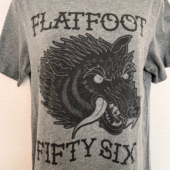 Flatfoot Fifty Six Graphic Band Tee Shirt - Picture 5 of 11